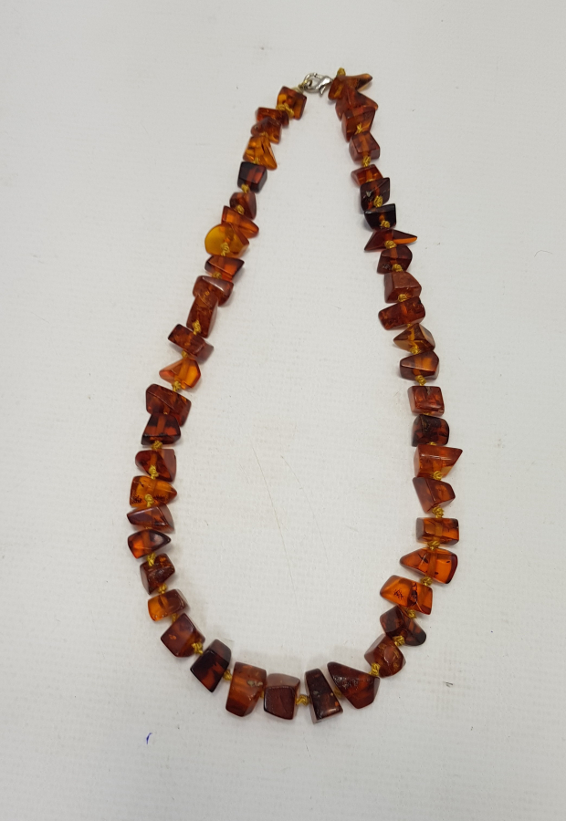 DAMLA KEHRİBAR KOLYE GERDANLIK 