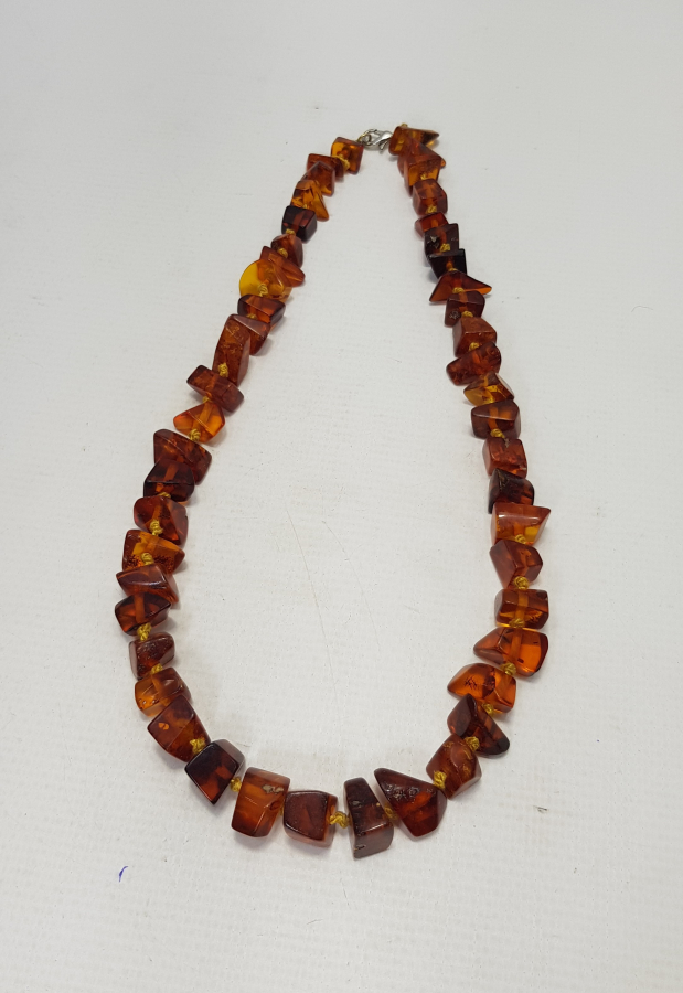 DAMLA KEHRİBAR KOLYE GERDANLIK 