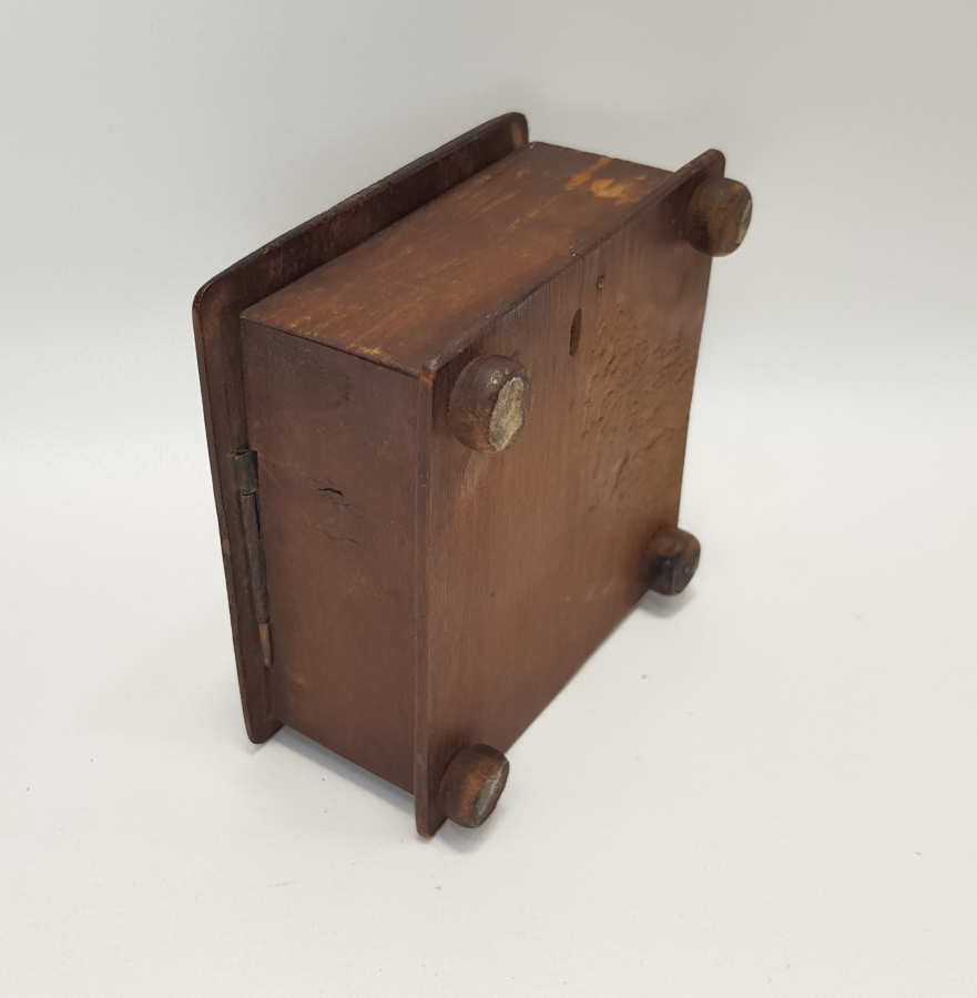 OSMANLI DÖNEMİ EL BOYAMA İMZALI AHŞAP KUTU 