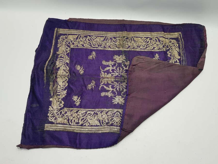 OSMANLI DÖNEMİ İSTANBUL İŞİ İPEK YASTIK YÜZÜ