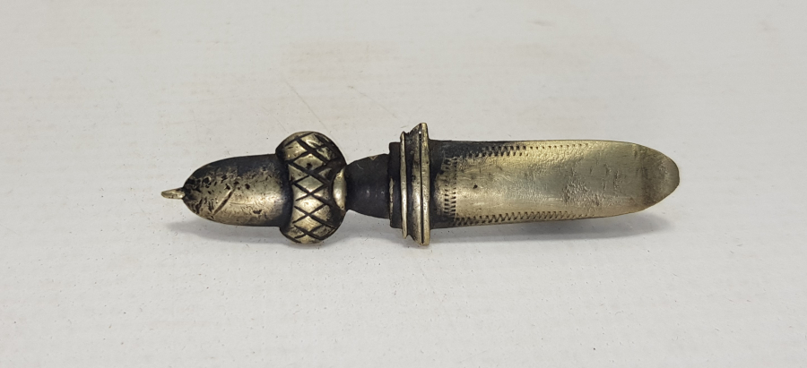 OSMANLI DÖNEMİ PİRİNÇ KOLYE UCU 