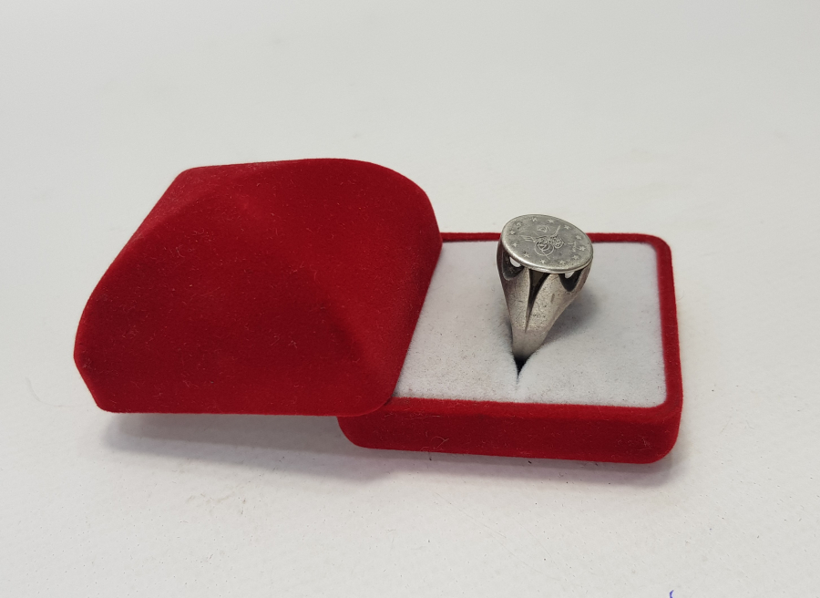 OSMANLI TUĞRALI GÜMÜŞ YÜZÜK 