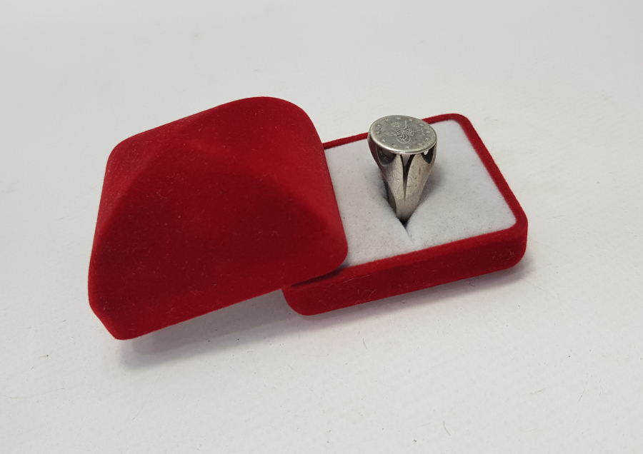 OSMANLI TUĞRALI GÜMÜŞ YÜZÜK 