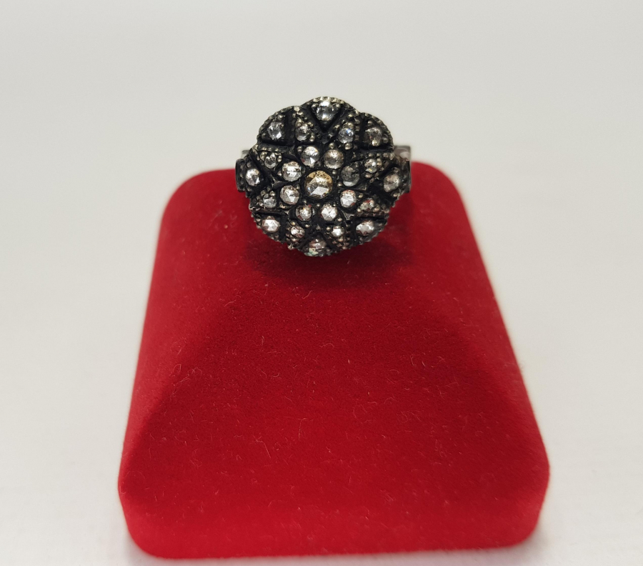 OSMANLI YILDIZI FORMLU ELMAS YÜZÜK