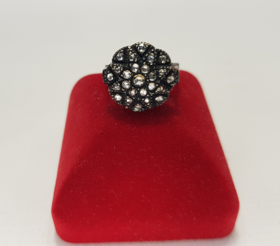 OSMANLI YILDIZI FORMLU ELMAS YÜZÜK