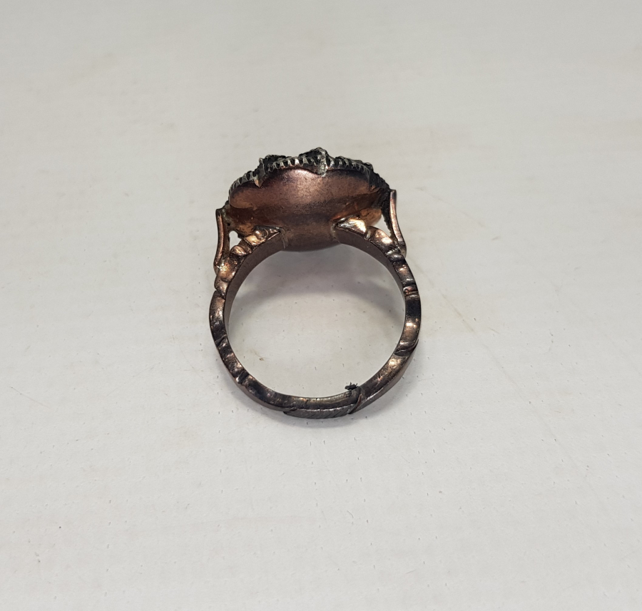 OSMANLI YILDIZI FORMLU ELMAS YÜZÜK