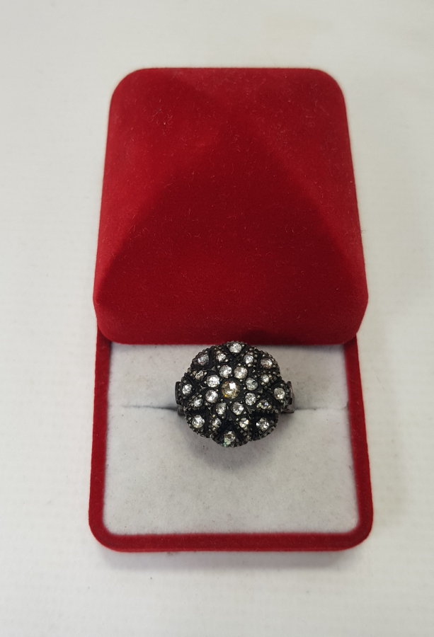 OSMANLI YILDIZI FORMLU ELMAS YÜZÜK