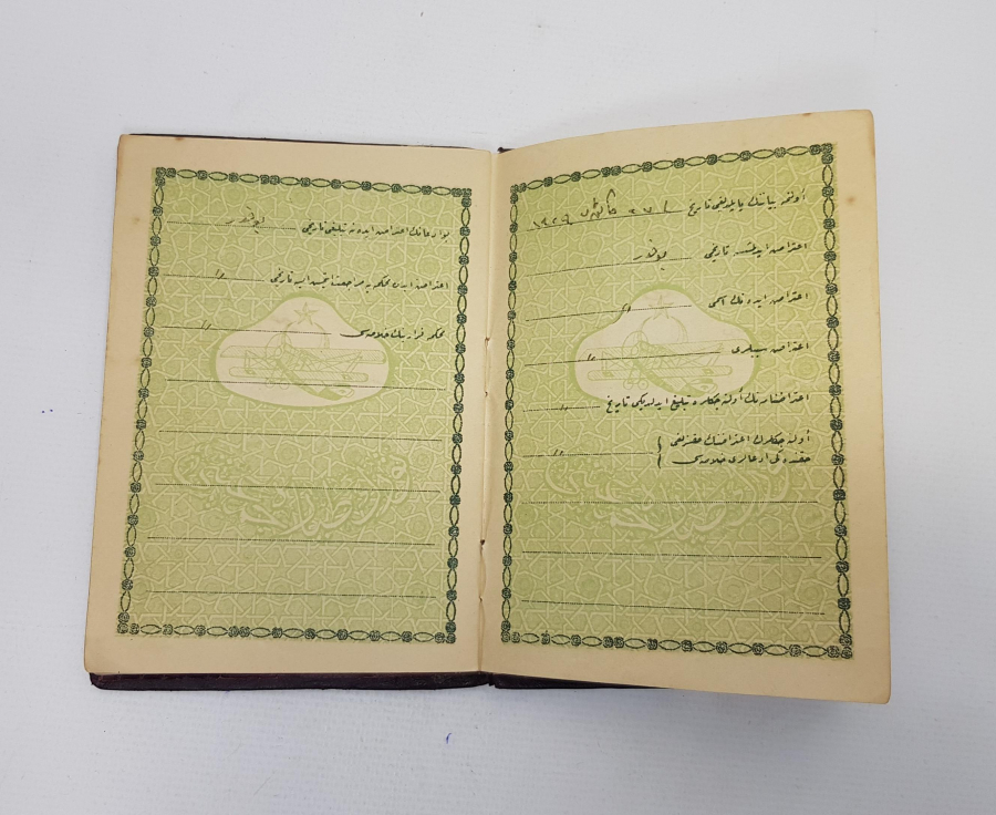 OSMANLICA EVLENME CÜZDANI 