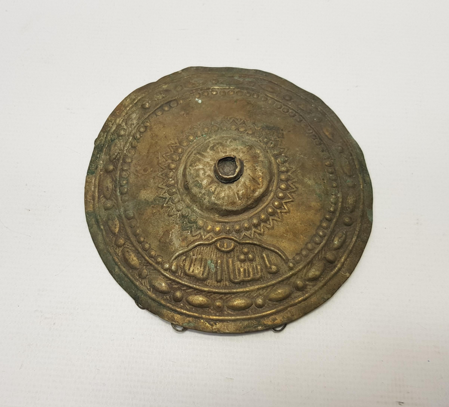 OSMNALI DÖNEMİ MAŞALLAH YAZILI KADIN TEPELİĞİ