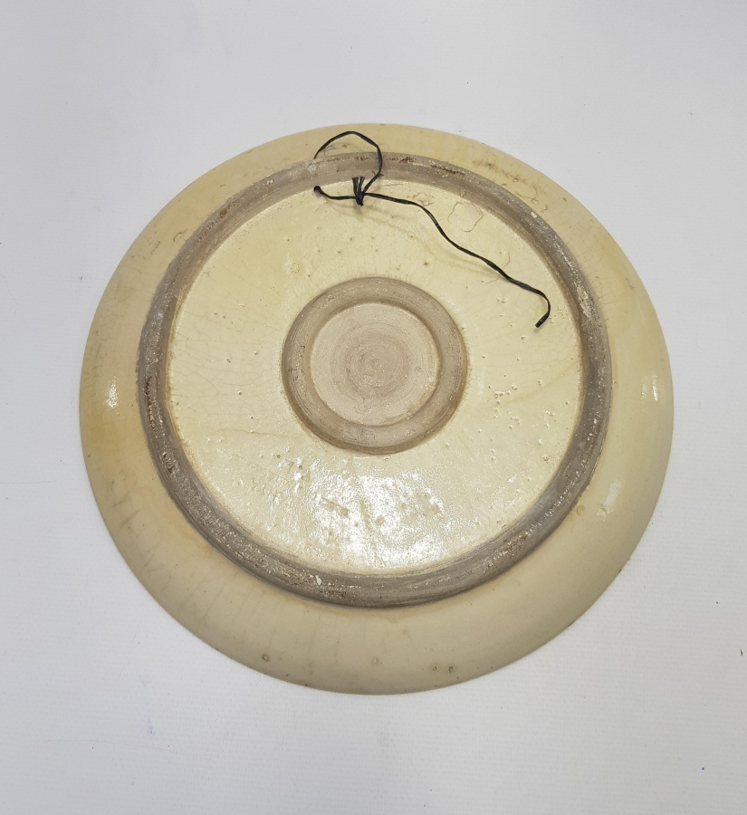 YUNUS EMRE GÖRSELLİ KÜTAHYA SERAMİK TABAK 