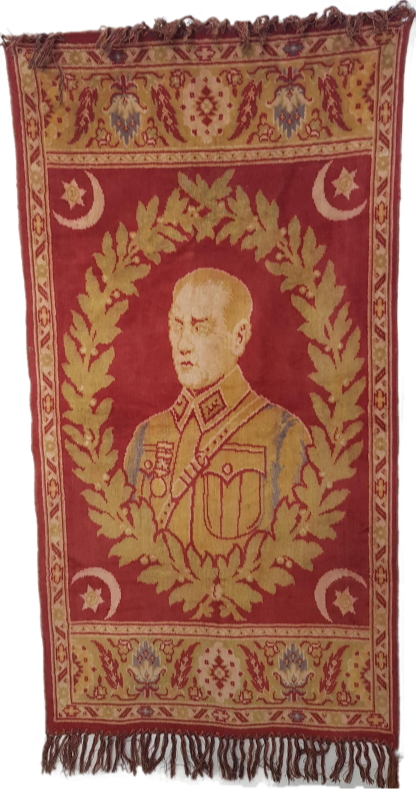 MUSTAFA KEMAL ATATÜRK TEMALI DUVAR HALISI 