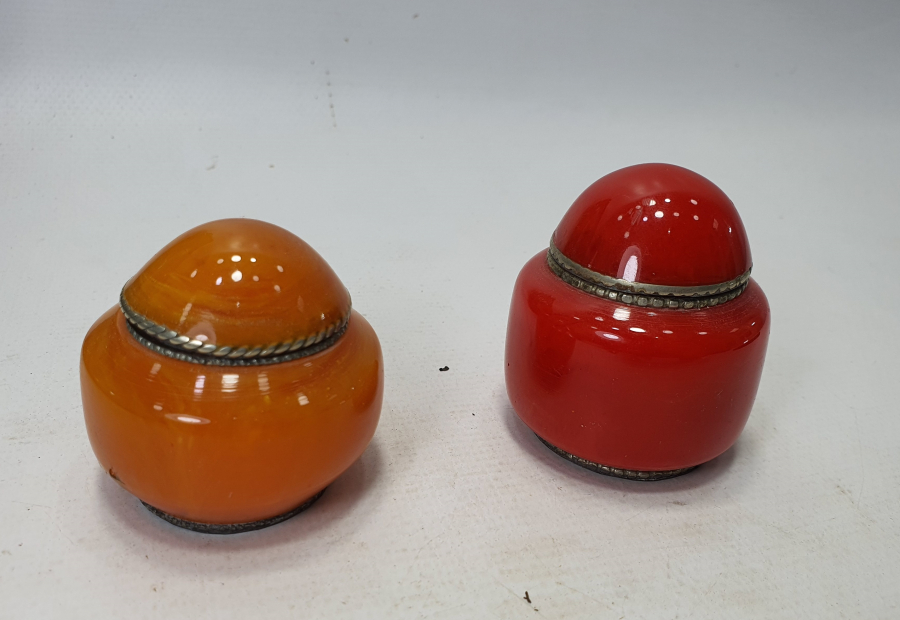 2 ADET KATALİNDEN MAMUL KUTU