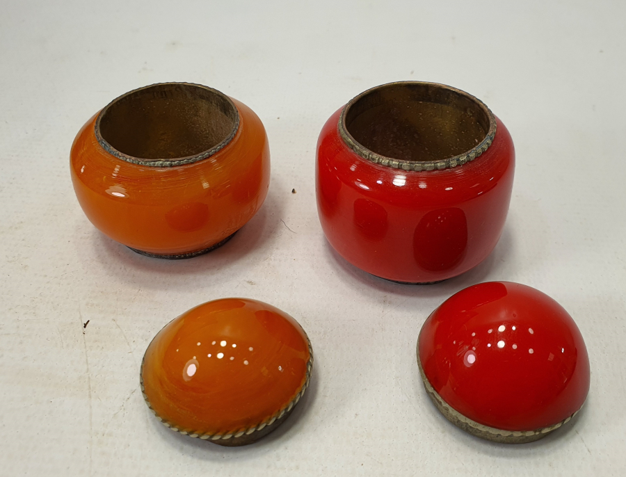 2 ADET KATALİNDEN MAMUL KUTU