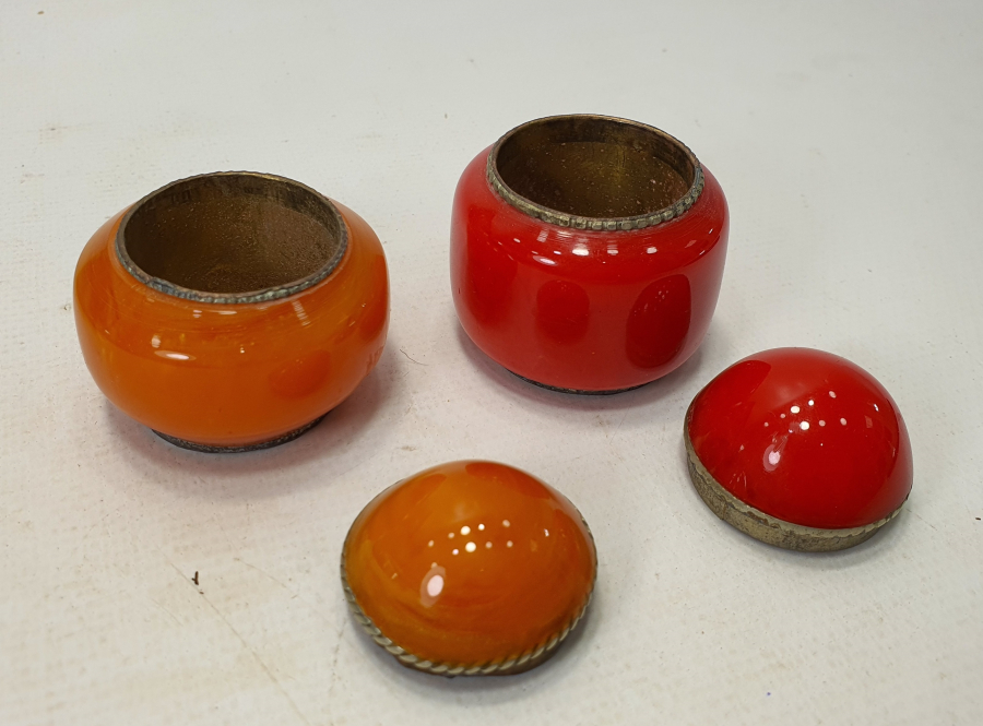 2 ADET KATALİNDEN MAMUL KUTU