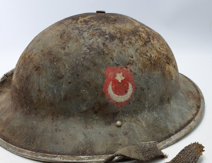 KORE SAVAŞI DÖNEMİ AY YILDIZLI ASKER MİĞFERİ