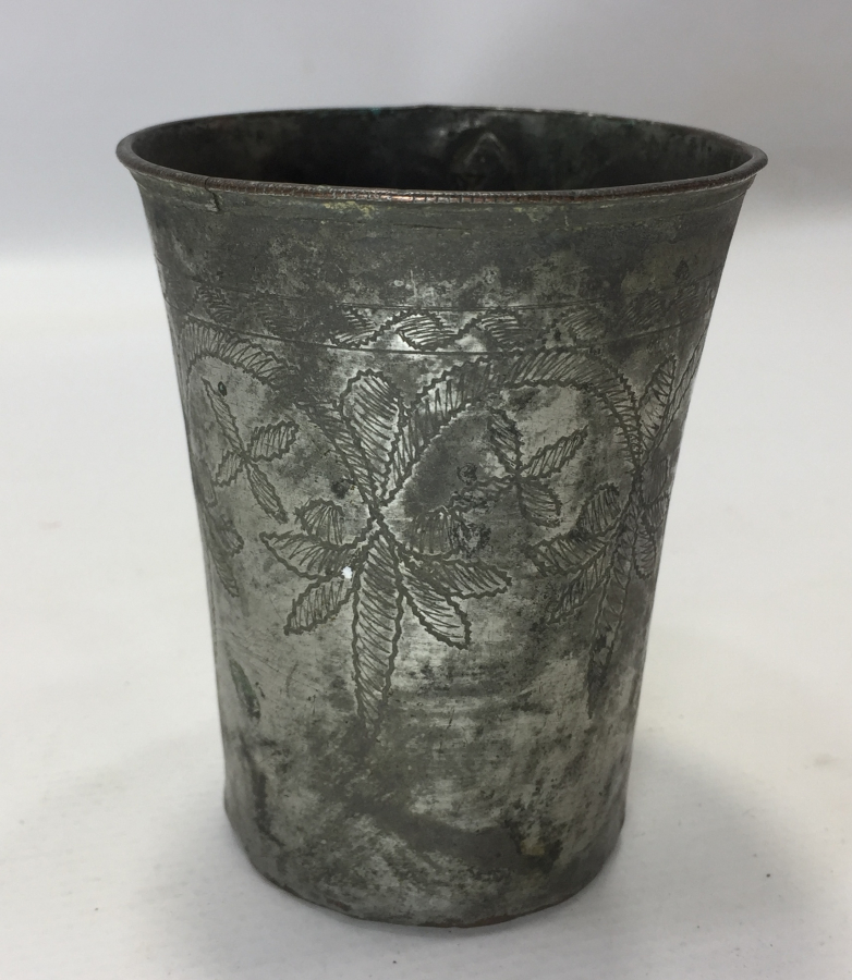 OSMANLI DÖNEMİ 1800 BAŞLARI NADİR ESERİ İSTANBUL BARDAK