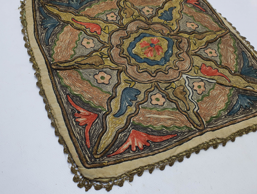 OSMANLI DÖNEMİ ESERİ İSTANBUL BÜYÜK BOY YASTIK 