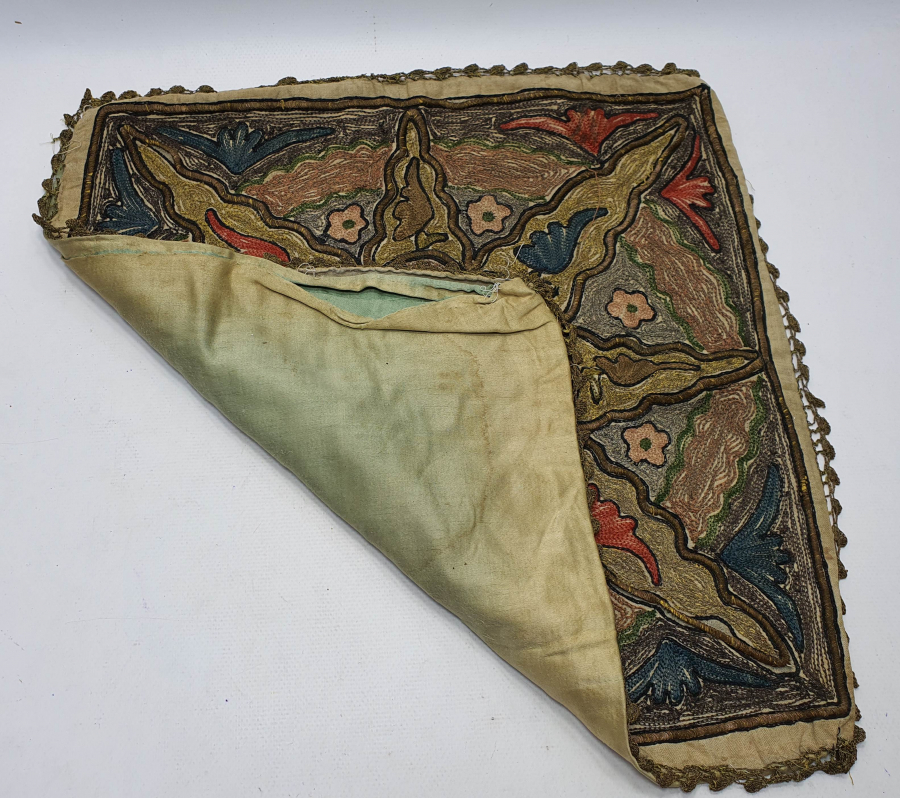 OSMANLI DÖNEMİ ESERİ İSTANBUL BÜYÜK BOY YASTIK 