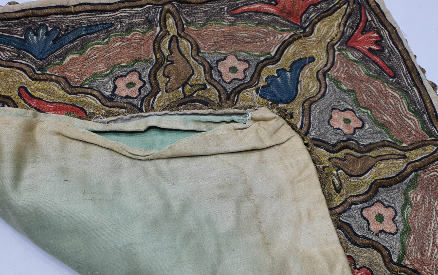 OSMANLI DÖNEMİ ESERİ İSTANBUL BÜYÜK BOY YASTIK 