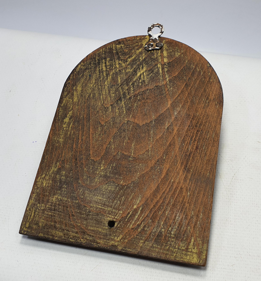 OSMANLI DÖNEMİ GÜMÜŞ GİYDİRME RUM İKONA