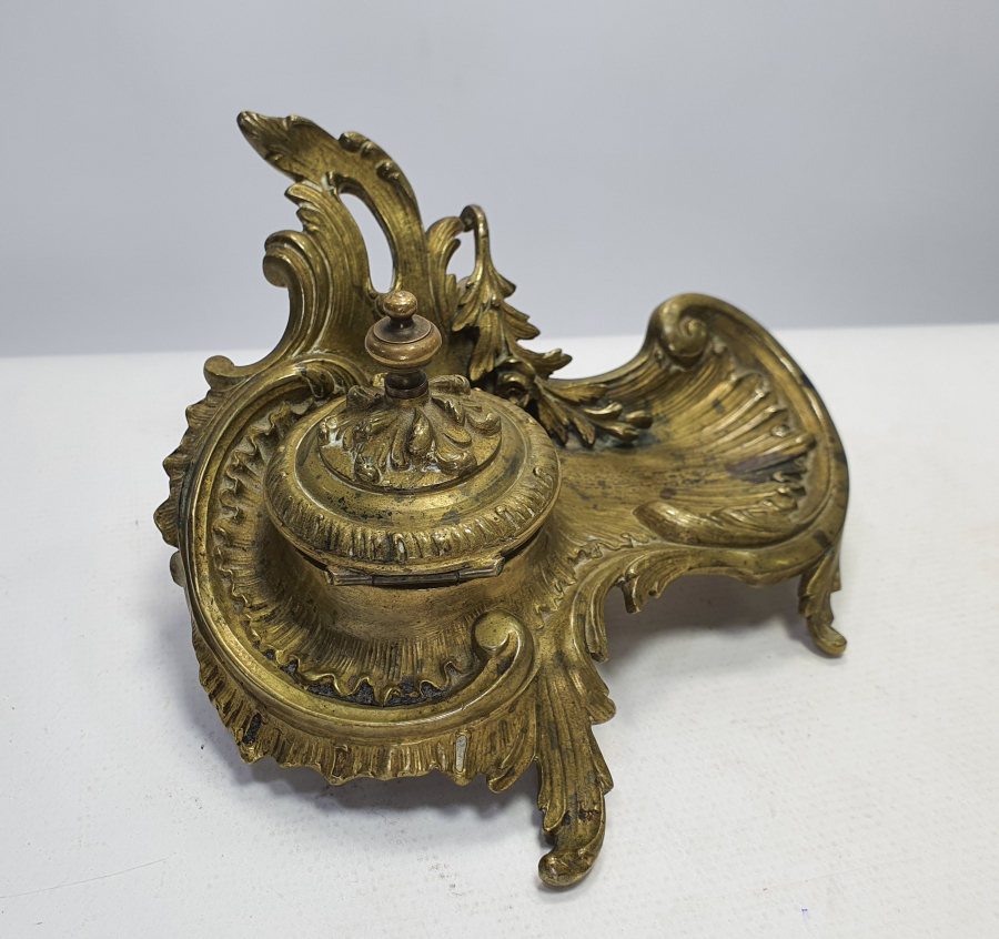 OSMANLI DÖNEMİ LEVANTEN İŞİ MASA ÜSTÜ HOKKASI