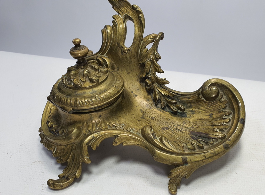 OSMANLI DÖNEMİ LEVANTEN İŞİ MASA ÜSTÜ HOKKASI