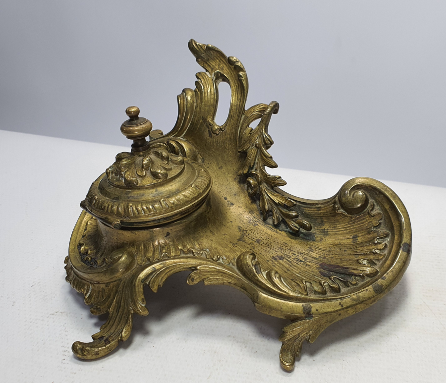 OSMANLI DÖNEMİ LEVANTEN İŞİ MASA ÜSTÜ HOKKASI