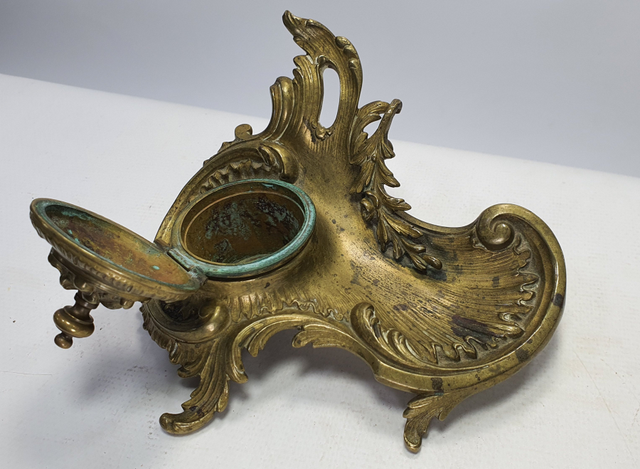 OSMANLI DÖNEMİ LEVANTEN İŞİ MASA ÜSTÜ HOKKASI