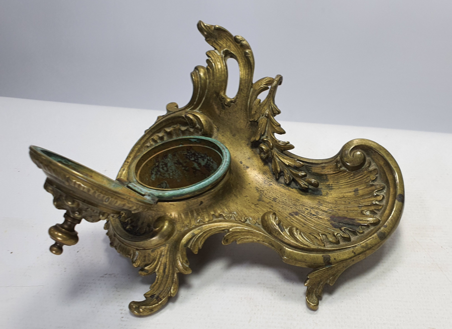 OSMANLI DÖNEMİ LEVANTEN İŞİ MASA ÜSTÜ HOKKASI