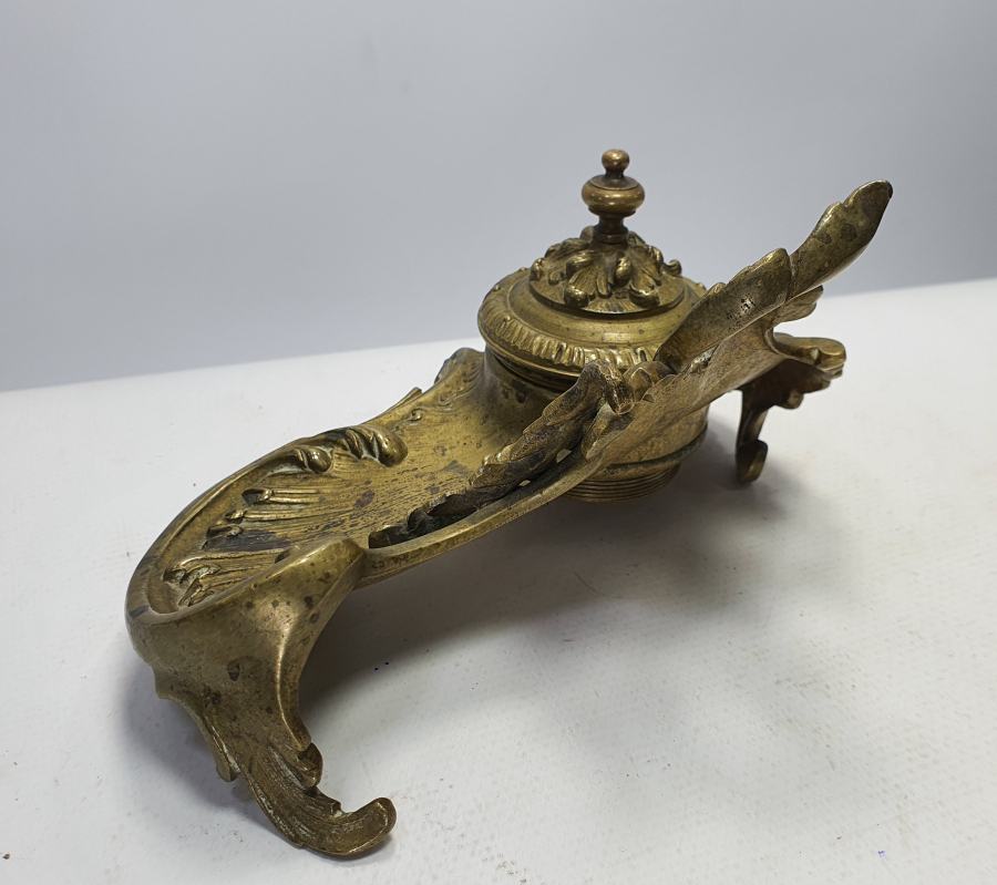 OSMANLI DÖNEMİ LEVANTEN İŞİ MASA ÜSTÜ HOKKASI