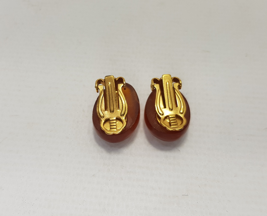 DAMLA KEHRİBAR KÜPE 