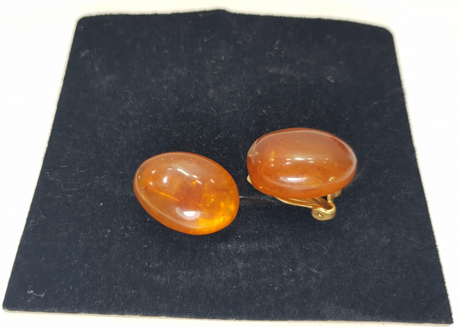 DAMLA KEHRİBAR KÜPE 