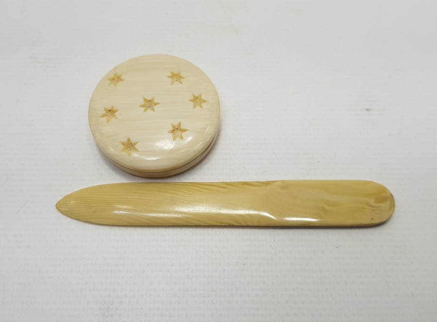 GALANİT ENFİYE KUTUSU VE ZARF AÇACAĞI 