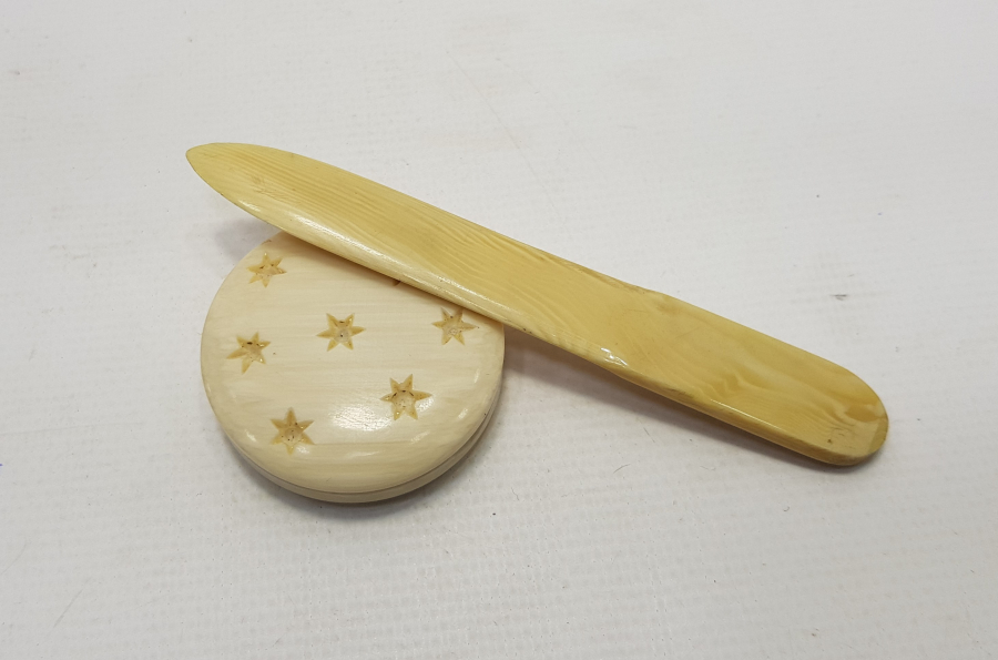 GALANİT ENFİYE KUTUSU VE ZARF AÇACAĞI 