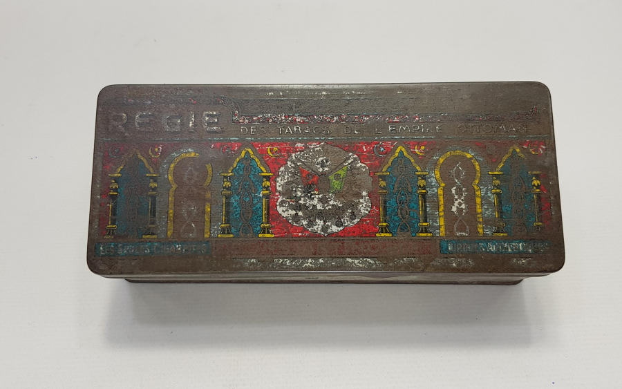 OSMANLI ARMALI REGIE OTTOMAN SİGARA KUTUSU 