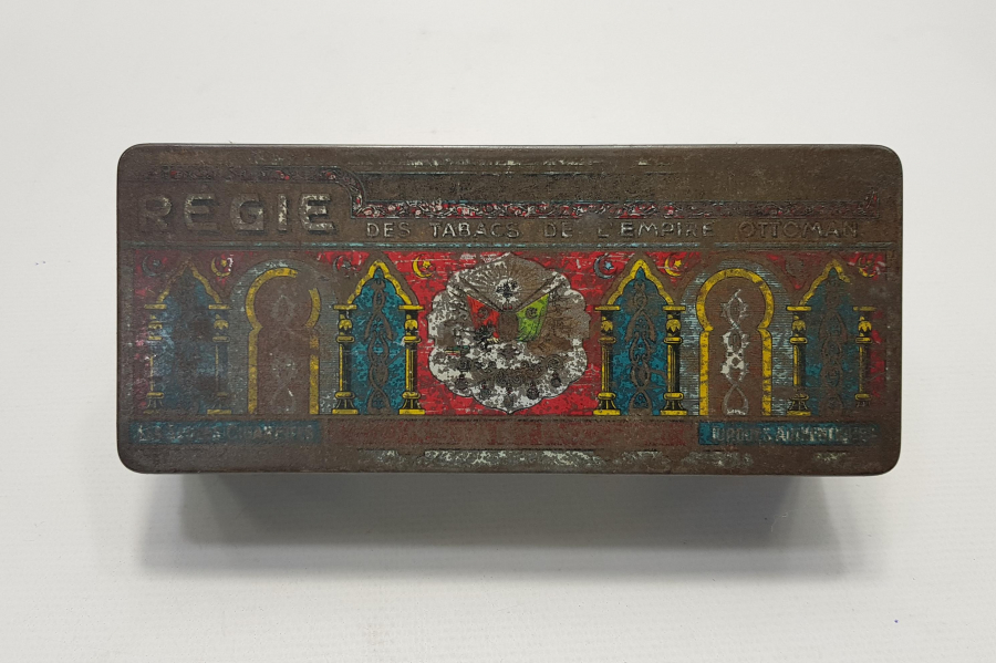 OSMANLI ARMALI REGIE OTTOMAN SİGARA KUTUSU 