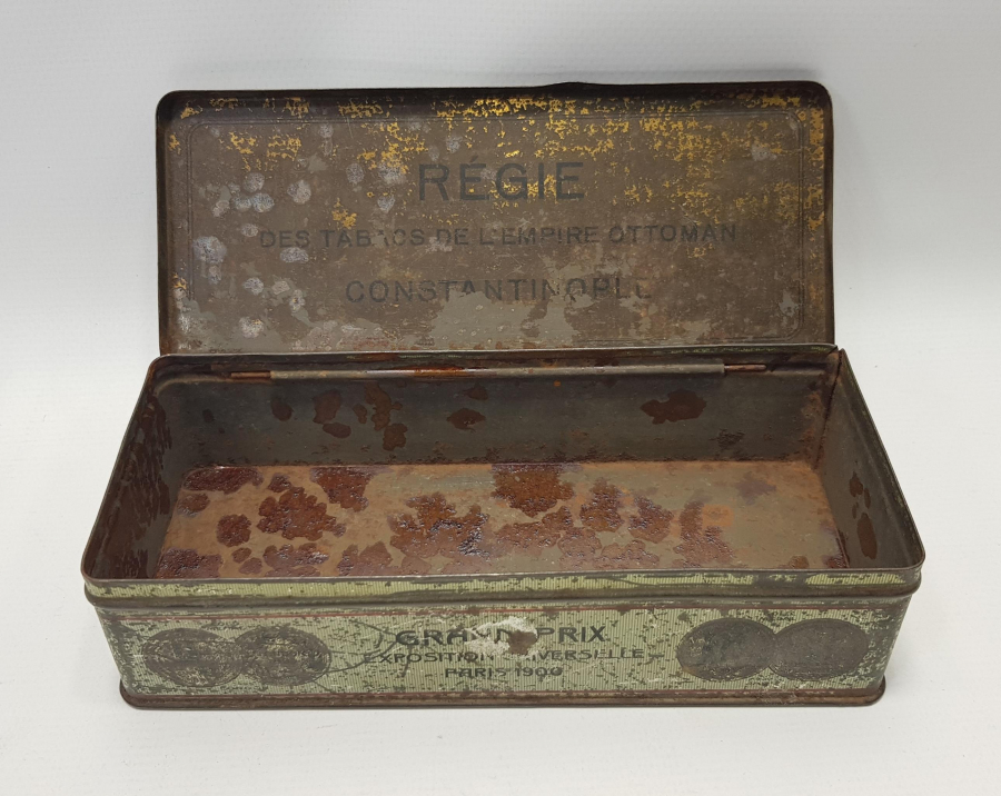 OSMANLI ARMALI REGIE OTTOMAN SİGARA KUTUSU 
