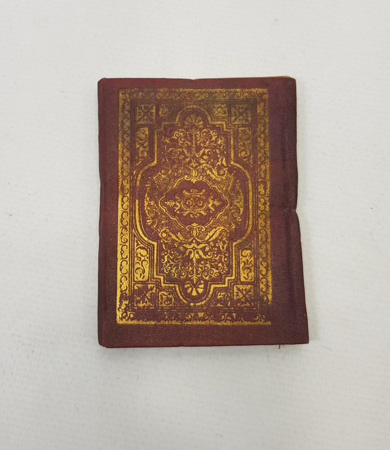 OSMANLI DÖNEMİ ALTIN YALDIZ CİLDİNDE ENAM-I ŞERİF