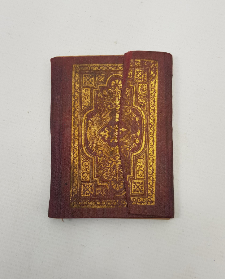 OSMANLI DÖNEMİ ALTIN YALDIZ CİLDİNDE ENAM-I ŞERİF