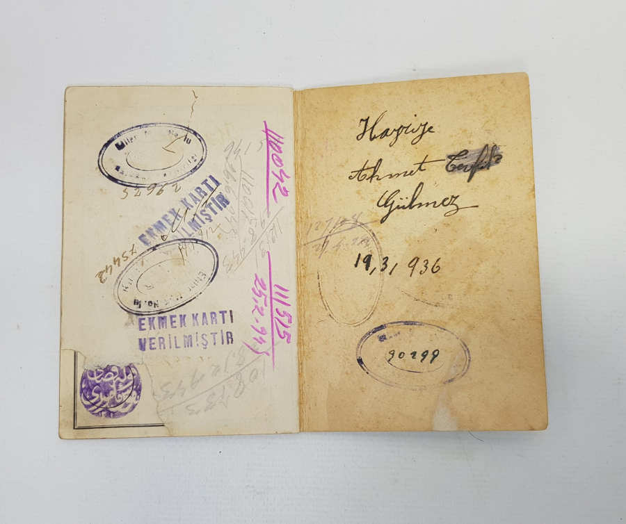 OSMANLICA HÜVİYET CÜZDANI