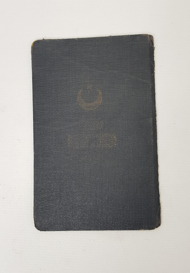 OSMANLICA PTT HÜVİYET CÜZDANI