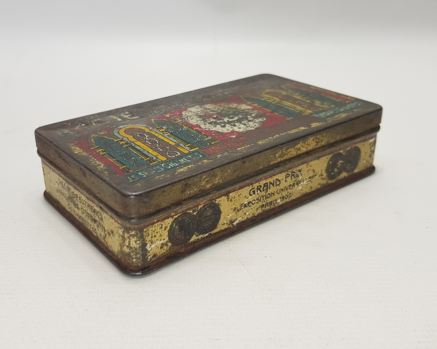 REGIE OTTOMAN CONSTANTINOPLE OSMANLI DEVLET ARMALI SİGARA KUTUSU 