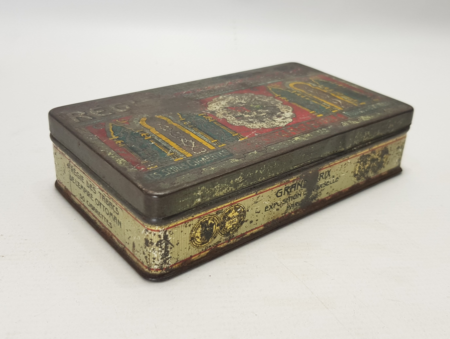 REGIE OTTOMAN CONSTANTINOPLE SİGARA KUTUSU