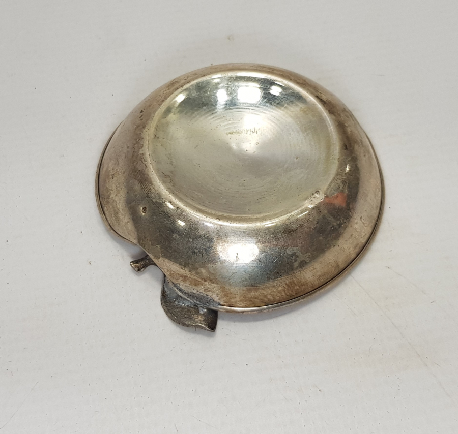 YAPRAK APLİKELİ GÜMÜŞ İKRAMLIK