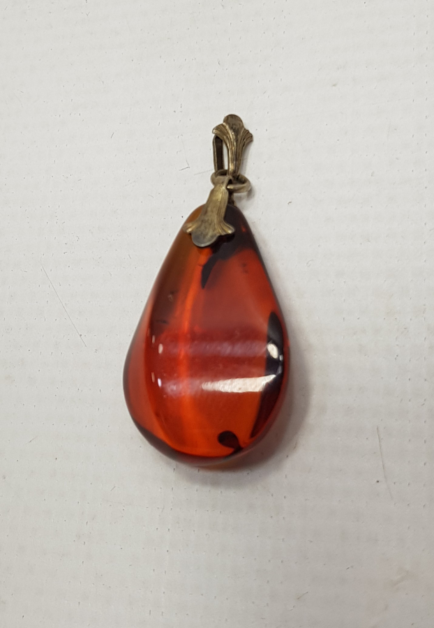 DAMLA KEHRİBAR KOLYE UCU 