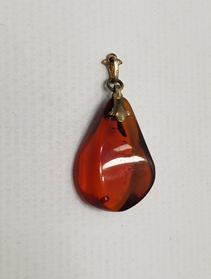 DAMLA KEHRİBAR KOLYE UCU 