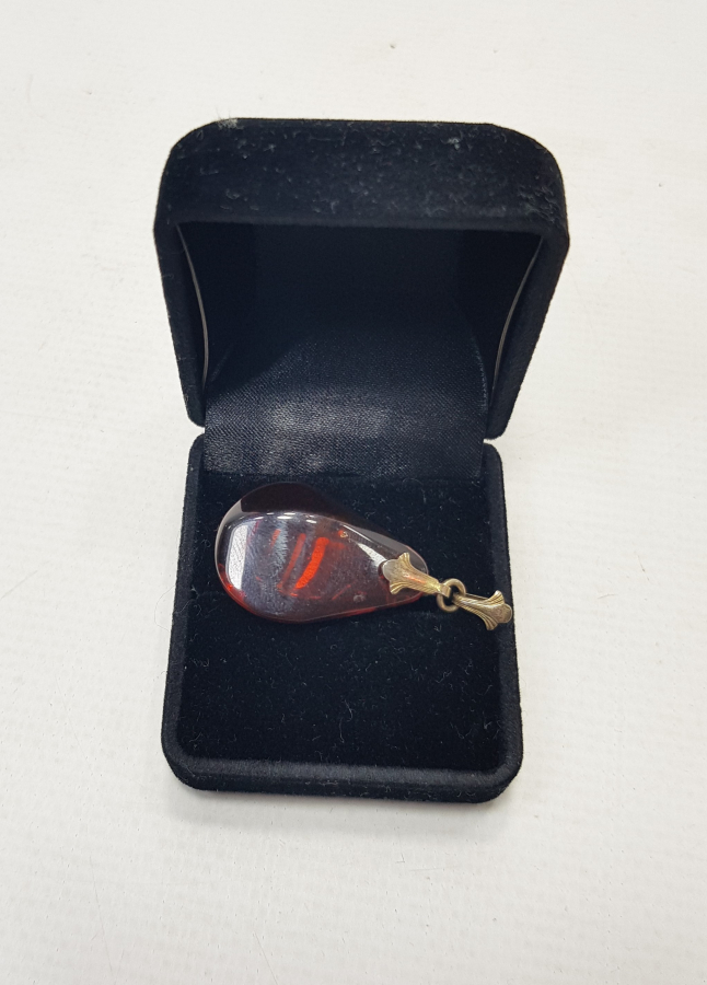 DAMLA KEHRİBAR KOLYE UCU 