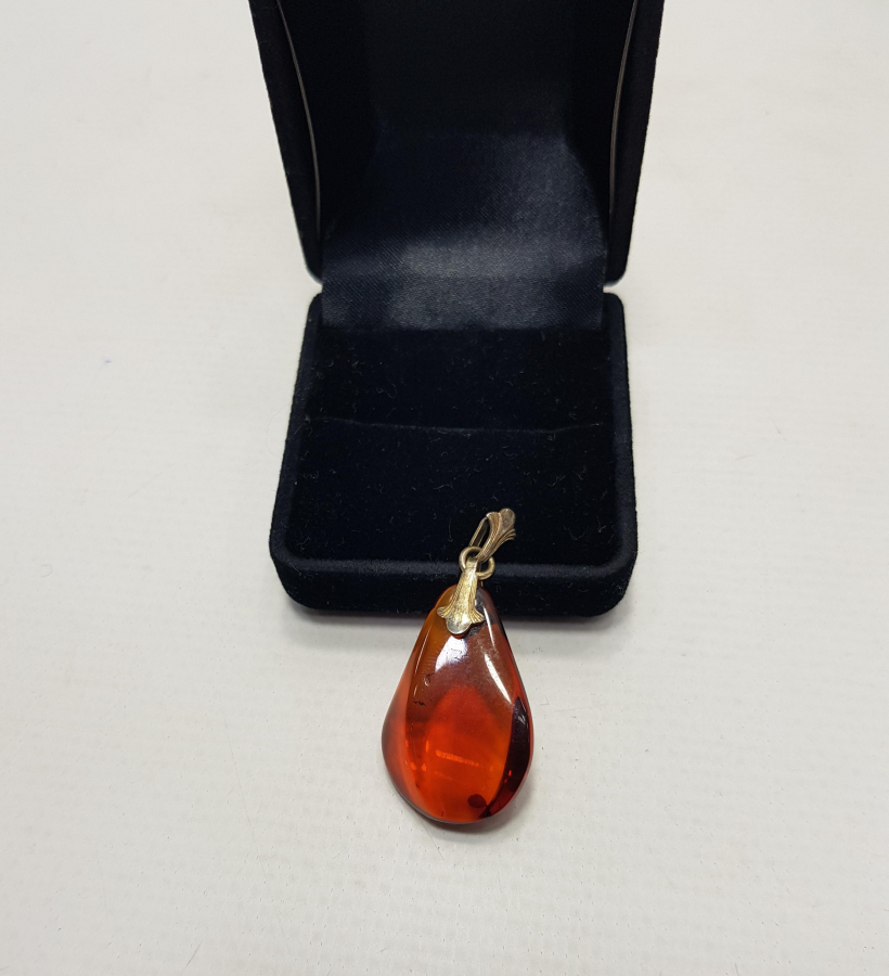 DAMLA KEHRİBAR KOLYE UCU 