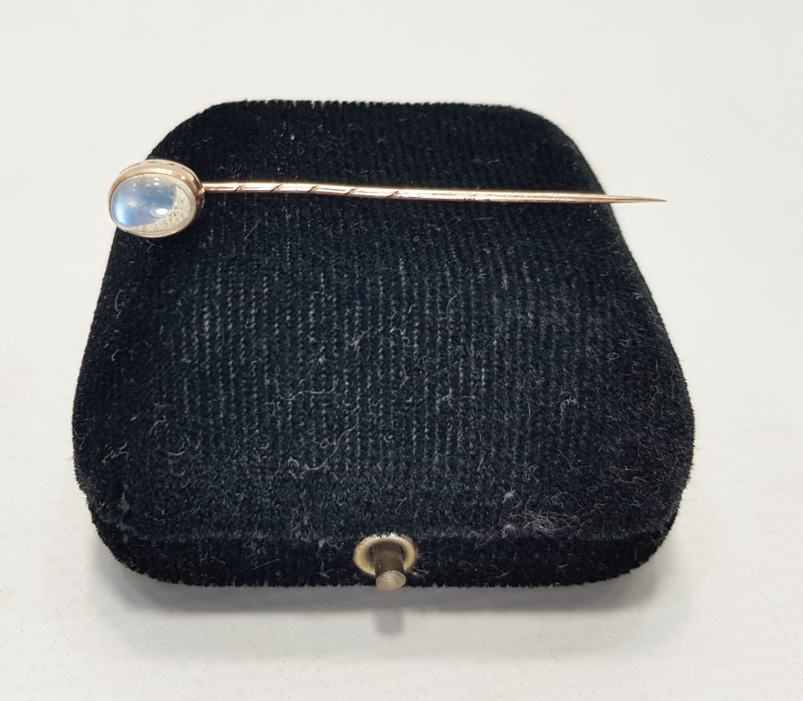 OPAL TAŞLI ALTIN BROŞ