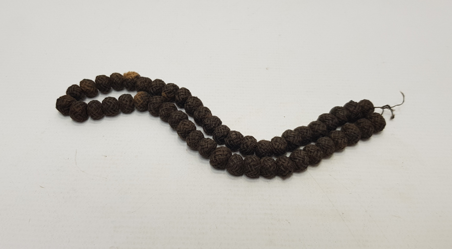 OSMANLI DÖNEMİ TEKKE İŞİ İP ÖRME ÇİLE TESBİHİ 